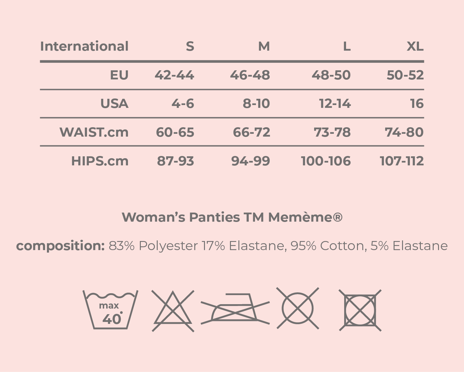 MEMÈME - Product Info_Washcare Guide MEMÈME - Product Info_Washcare Guide